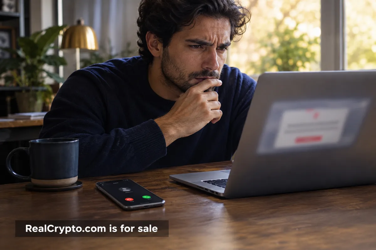 Red flags that a crypto offer is a scam editorial photograph