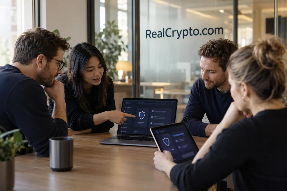 RealCrypto.com workspace for practical crypto projects